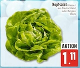 Kopfsalat im E center Prospekt zum Preis von 1,11 €