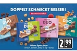 Aktuelle Ritter Sport Angebote bei Hieber in Freiburg (Breisgau) Aktuelles Duo Angebot bei Hieber in Freiburg (Breisgau) ab 2,99 €