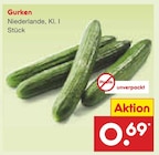 Netto Marken-Discount Goch - Gurken Angebot im Prospekt Gurken bei Netto Marken-Discount im Goch Prospekt für 0,69 €