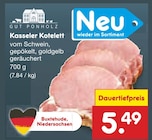 Aktuelles Kasseler Kotelett Angebot bei Netto Marken-Discount in Lübeck ab 5,49 €