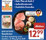 Sauerbraten Angebote von MEINE METZGEREI bei ALDI SÜD Duisburg für 12,99 €