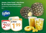 Ananas Extra Sweet ohne Krone Angebote von Fyffes bei GLOBUS Trier für 1,99 €