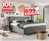 Polsterbett San Remo im aktuellen Segmüller Prospekt