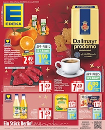 EDEKA Prospekt "Aktuelle Angebote" für Berlin, 19 Seiten, 24.11.2025 - 29.11.2025