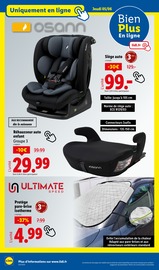 Siège Auto Bébé Angebote im Prospekt "Le vrai prix des bonnes choses" von Lidl Siège Auto Bébé Angebote im Prospekt "Le vrai prix des bonnes choses" von Lidl auf Seite 42