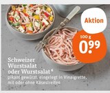 Schweizer Wurstsalat für 0,99 € bei tegut im Angebot Schweizer Wurstsalat im aktuellen tegut Prospekt