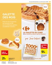 Promos Galette Frangipane dans le catalogue "Carrefour" de Carrefour à la page 35