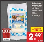 Münchner Weißwurst im Angebot bei Netto Marken-Discount in Witten Münchner Weißwurst Angebote bei Netto Marken-Discount Witten für 2,49 €