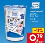 Naturjoghurt von Gutes Land im aktuellen Netto Marken-Discount Prospekt für 0,79 €