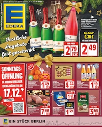 Supermärkte Prospekt von EDEKA EDEKA Prospekt: Aktuelle Angebote, 20 Seiten, 11.12.2023 - 16.12.2023
