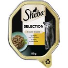 Sheba Schale Selection in Sauce mit Kalb und Truthahn 85 g Angebote von Sheba bei Zookauf Kaarst für 0,55 €