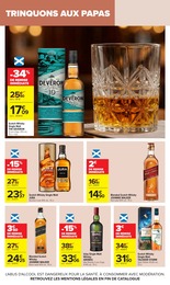 Prix et réduction Johnnie Walker dans le prospectus Carrefour en cours Offre Johnnie Walker dans le catalogue Carrefour du moment à la page 16