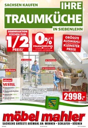 Aktueller Möbel Mahler Siebenlehn Prospekt mit Kuchen, "IHRE TRAUMKÜCHE", Seite 1