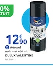 Aérosol noir mat - Dulux Valentine en promo chez Mr.Bricolage Laon à 12,90 €