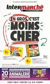 Fromage Angebote im Prospekt "EN GROS C'EST MOINS CHER" von Intermarché Contact auf Seite 1
