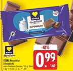Herzstücke Schokolade Angebote von EDEKA bei E center Bayreuth für 0,99 €