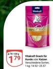 Snack für Hunde von Vitakraft für 1,79 € bei GLOBUS im Angebot Snack für Hunde von Vitakraft im aktuellen GLOBUS Prospekt