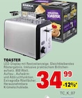 Edelstahl Toaster Angebote von EDEKA zuhause bei Marktkauf Heidenheim für 34,99 €