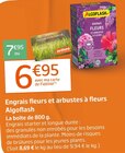 Engrais fleurs et arbustes à fleurs - Algoflash dans le catalogue Jardiland