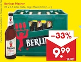 Pilsener im Angebot bei Netto Marken-Discount in Cottbus Pilsener Angebote von Berliner bei Netto Marken-Discount Cottbus für 9,99 €