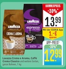 Crema e Aroma, Caffè Crema Classico im Angebot bei Marktkauf in Stuttgart Crema e Aroma, Caffè Crema Classico Angebote von Lavazza bei Marktkauf Stuttgart für 12,99 €