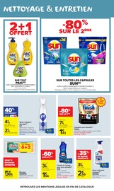 Promos Lave-Vaisselle dans le catalogue "Carrefour market" de Carrefour Market Lave-Vaisselle en promo dans le catalogue Carrefour Market à la page 40