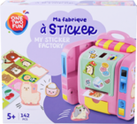 MACHINE À STICKERS - ONETWOFUN dans le catalogue Auchan Hypermarché