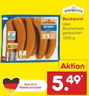 Bockwurst bei Netto Marken-Discount im Bockhorst Prospekt für 5,49 €