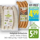 Feine Rostbratwurst im Angebot bei E center in Neustadt Feine Rostbratwurst Angebote von Hofglück bei E center Neustadt für 4,99 €
