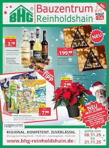 Aktueller Bauzentrum Reinholdshain Dippoldiswalde Prospekt "Regional. Kompetent. Zuverlässig." mit 8 Seiten