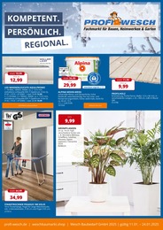 Baumarkt Prospekt von PROFI Wesch in Wanfried Aktueller PROFI Wesch Baumärkte Prospekt für Wanfried: KOMPETENT. PERSÖNLICH. REGIONAL. mit 8} Seiten, 11.01.2025 - 24.01.2025