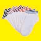 Lot de 4, 5, 6 ou 7 paires d'invisibles ou de socquettes ou de mi-chaussettes adulte ou enfant - U COLLECTION en promo chez Super U Villeurbanne à 3,95 €