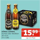 Dunkel oder Weißbier Angebote von KÖNIG LUDWIG bei Getränke Oase Beckum für 15,99 €