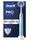 Brosse à dents électrique Pro Series 1 Nettoyage 3D Blue Cross Action - ORAL B en promo chez Intermarché Hyper Bordeaux à 27,93 €
