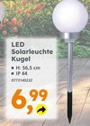 LED Solarleuchte Kugel Angebote bei Globus-Baumarkt Lahr für 6,99 €