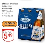 Helles im Angebot bei GLOBUS in Pirmasens Helles Angebote von Erdinger Brauhaus bei GLOBUS Pirmasens für 5,49 €