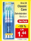 Classic Care Angebote von Oral-B bei Zimmermann Bremen für 1,44 €