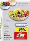 Bambus-Schale/-Set im Angebot bei Lidl in Konstanz Bambus-Schale/-Set Angebote von LIVARNO home bei Lidl Konstanz für 4,99 €