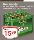 Naturradler im Angebot bei GLOBUS in Rüsselsheim Naturradler Angebote von Gösser bei GLOBUS Rüsselsheim für 15,99 €