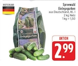 EDEKA Floh-Seligenthal - Einlegegurken Angebot im Prospekt Einlegegurken bei EDEKA im Floh-Seligenthal Prospekt für 2,99 €
