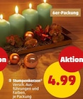 Stumpenkerzen bei Penny im Nandlstadt Prospekt für 4,99 €