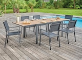 Ensemble table et fauteuils cayenne ou maroni à Super U dans Bouville