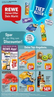 REWE Prospekt Dein Markt mit  Seiten