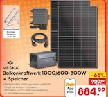 Netto Marken-Discount Mönchweiler - Balkonkraftwerk 1000/600-800W + Speicher Angebot im Prospekt Balkonkraftwerk 1000/600-800W + Speicher bei Netto Marken-Discount im Mönchweiler Prospekt für 884,99 €