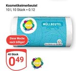 Aktuelle Mülleimer Angebote bei GLOBUS in Koblenz Aktuelles Kosmetikeimerbeutel Angebot bei GLOBUS in Koblenz ab 0,49 €