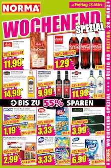 Coca Cola im Norma Prospekt "Mehr fürs Geld" mit 20 Seiten (Leipzig)