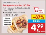 Backpapierschalen von GOURMETmaxx für 4,99 € bei Netto Marken-Discount im Angebot Backpapierschalen von GOURMETmaxx im aktuellen Netto Marken-Discount Prospekt