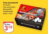 Anzündwürfel im Angebot bei GLOBUS in Duisburg Anzündwürfel Angebote von Flash bei GLOBUS Duisburg für 3,19 €