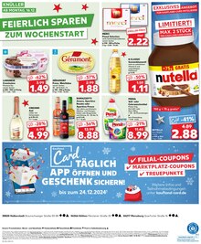 Nutella im Kaufland Prospekt "KNÜLLER" mit 36 Seiten (Halberstadt)