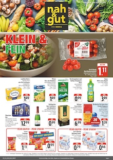 Aktueller nah und gut Prospekt "Wir lieben Lebensmittel!" Seite 1 von 4 Seiten für Ansbach
